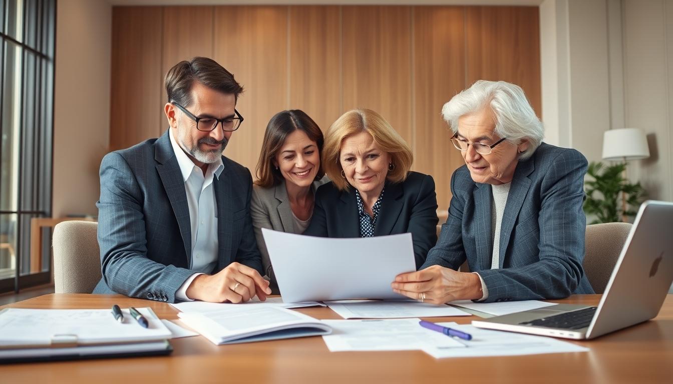 Real estate ownership transfer documents and closing confirmation